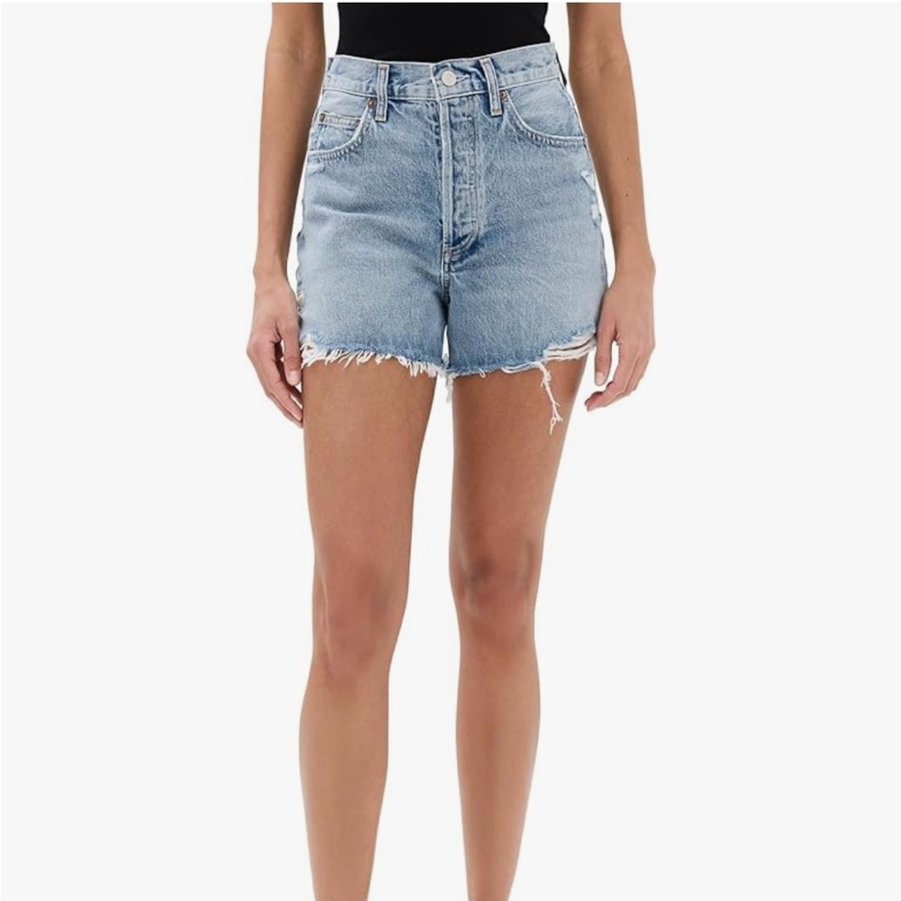 Agolde Dee Super High Rise Short in Chimes. Size 27. Lightly worn.
